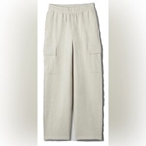Aritzia TNA cozy fleece mega cargo sweatpants xs